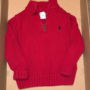 Ralph Lauren Half-Zip Sweater